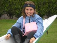 The smiling coxswain!
