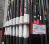 Space saver scull rack