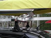 Car rack rail
