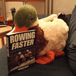 Duck rowing faster