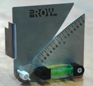 Pitch Gauge for scull and sweep
