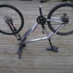 upside down bike