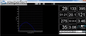 Rowperfect software - Joules compared to Watts