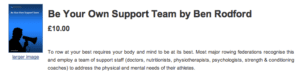 Ben Rodford's e book - be your own support team for rowing