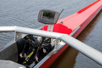 Hyndsight CRUZ mounted in Single Scull
