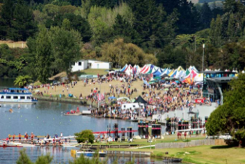 Lake Karapiro, NZ Rowing