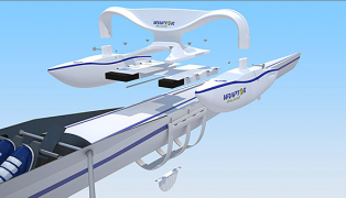 Wraptor Balance component parts novice sculling