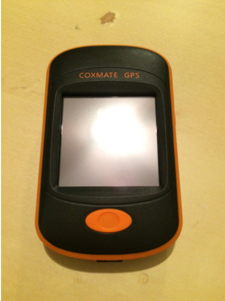 GPS Coxmate screen off