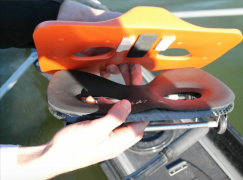 Seat with tape to fix to seat