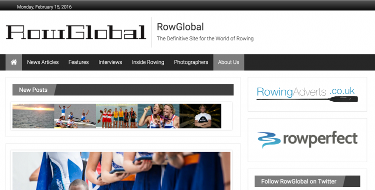 Row Global news website