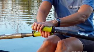 Sculling hand positions , rowing, crew