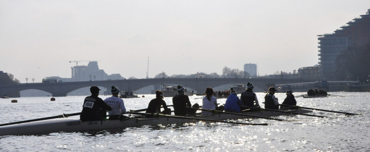 Womens Eights Head of the River Race, London UK