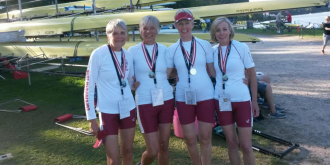 gold medals at World Masters Regatta in Copenhagen last September