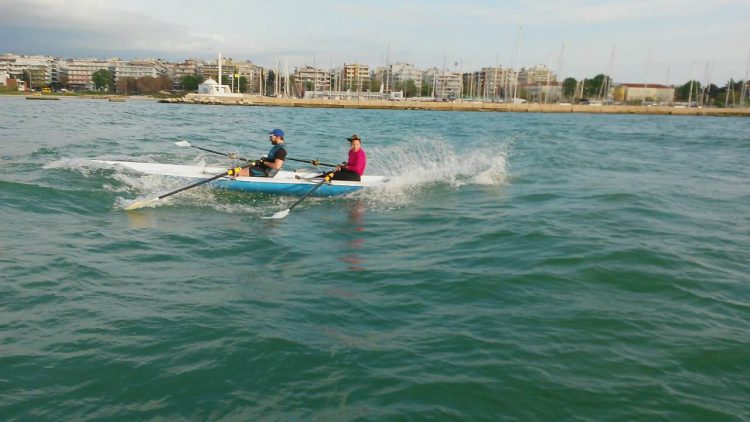 Coastal Rowing double scull