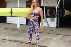 Holly Norton wearing ACAI