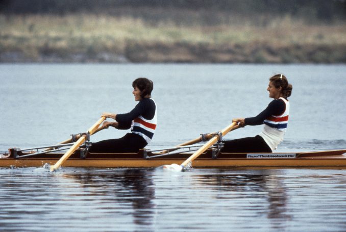 Beryl Crockford and Lin Clark GBR WL2x