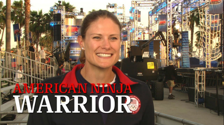 Susan Francia on American Ninja Warrior