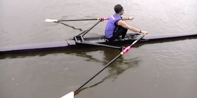 Vince Reynolds Sculling with Jim Joy