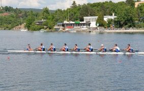 Eight training at Prygl