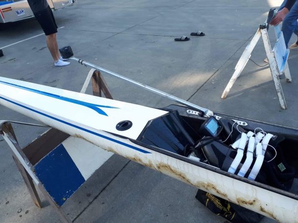 go pro mount, rowing boat camera