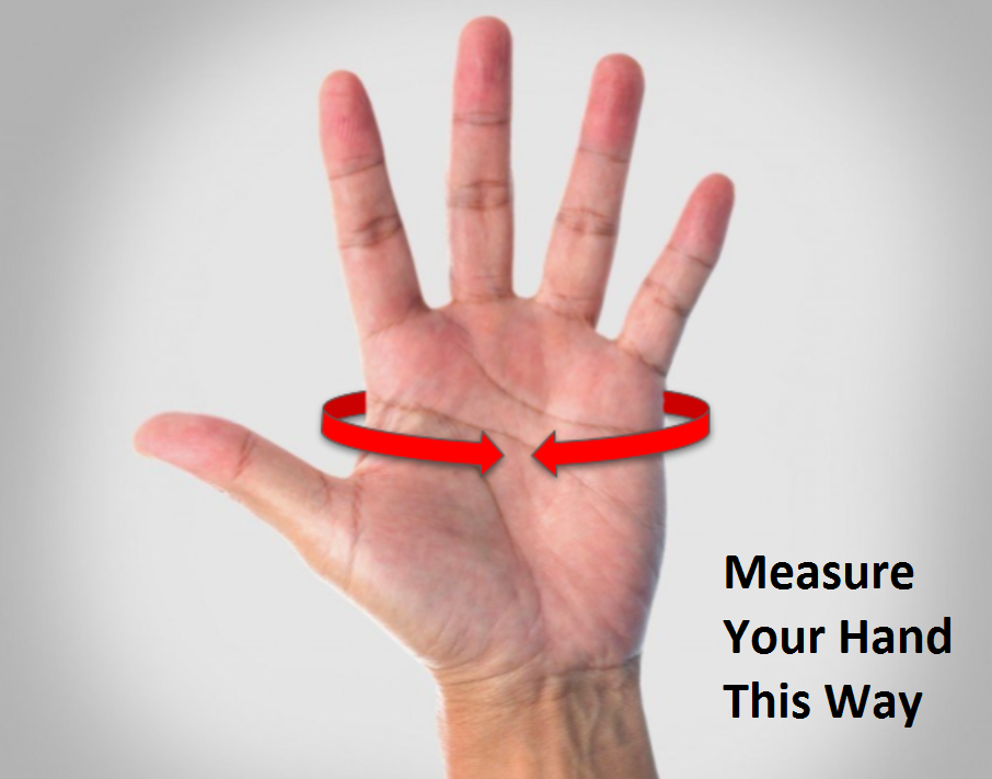 How to measure your hand for rowing gloves
