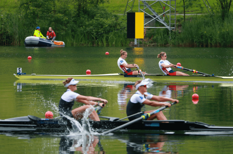 Coaching a long stroke in rowing Rowperfect