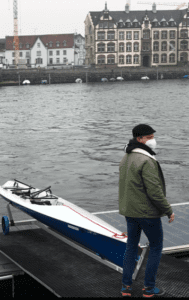 coastal boat trolley and launching trailer